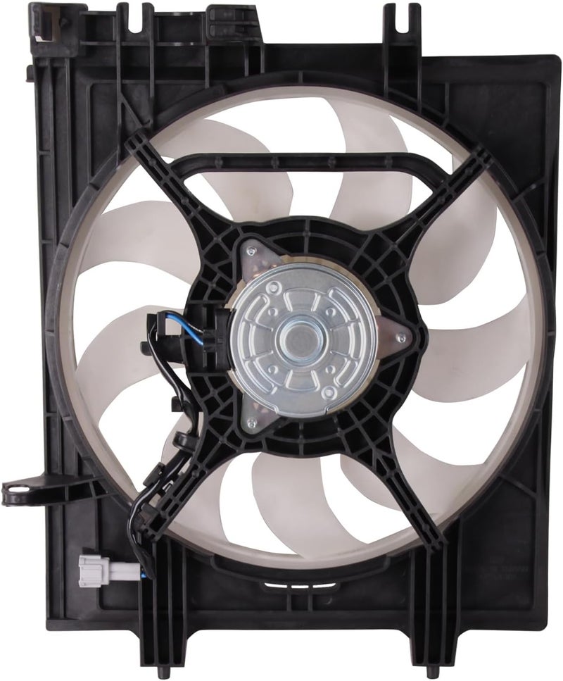 Torcia TYG Upgraded Radiator Cooling Fan Assembly Fit for 2019-2021 Subaru Forester 2.5L LH | 2-Pin | 45122-SJ000 SU3115137 - Image 2